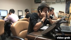 Organizations such as Asian Americans Advancing Justice-Los Angeles conducts telephone banks in several different languages to encourage people to register to vote and go to the polls.
