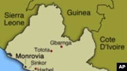 Map of Liberia