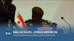 Mali, Burkina Faso ani Nigɛr, n’olu ye AES kɔnɔmɔgɔw ye, olu y’a ɲini Dinye tɔnba ka lakanatɔnba fɛ, u ka “fɛɛrɛ bɛnnenw tigɛ” Ukraine kan