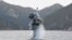 FILE - An underwater test-firing of a strategic submarine ballistic missile is seen in this undated photo released by North Korea's Korean Central News Agency in Pyongyang, April 24, 2016. 