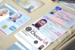 Personal documents are shown by Venezuela's President Nicolas Maduro (not pictured) after Venezuela's government said it foiled an attempted incursion by "terrorist mercenaries," May 4, 2020.