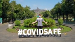 Direktur PT Candi Borobudur, Putu Sedana di depan Taman Wisata Candi Borobudur. (foto courtesy)