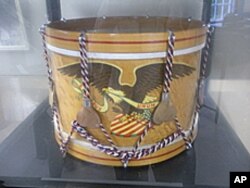 A Noble & Cooley drum that is believed to date back to the Civil War.