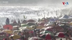 Brazilian Beachgoers Ignore Warnings of COVID-19