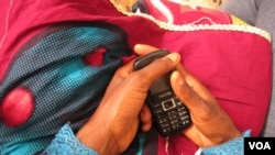Fatosh, a medical student, contracted Ebola while tending a patient. Now recovered, she's helping organize a survivors support group in Conakry, Guinea, on Sept. 29, 2014.