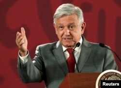 Presiden Meksiko Andres Manuel Lopez Obrador positif Meksiko dan AS akan mencapai kesepakatan.