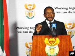 Spokesman for South Africa’s Cabinet, Themba Maseko, announces the end of a “special dispensation” for Zimbabweans residing illegally in the country