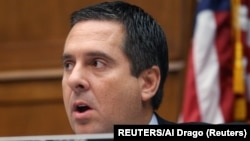 USA, Washington, U.S. Representative Devin Nunes (R-CA) questions Acting Director of National Intelligence