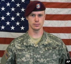 FILE - Sgt. Bowe Bergdahl in an undated image provided by the U.S. Army.