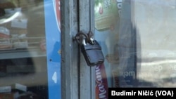 Zatovrene prodavnice na Severu Kosova