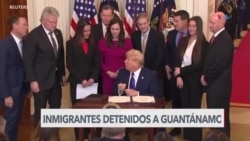 Trump habilita Guantánamo para llevar indocumentados detenidos
