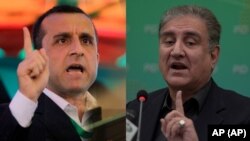 د پاکستان د بهرنیو چارو وزیر شاه محمود قریشي او د افغانستان د ولسمشر لومړی مرستیال امرالله صالح