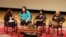 Panel discussion during Lahore Literary Festival in New York. (Photo: Aunshuman Apte / VOA ) 