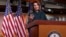 FILE - U.S. House Speaker Nancy Pelosi holds a news conference at the U.S. Capitol in Washington, Jan. 10, 2019. 
