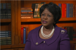 FILE - African Union Ambassador to the U.S. Arikana Chihombori-Quao