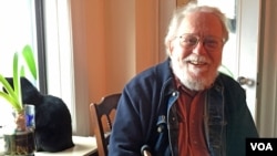 Professor Peter Schickele who introduced the world to PDQ Bach, the 21st of Johann Sebastian Bach's 20 children, Dec. 22, 2015. (Photo: G. Wein)