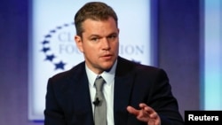 FILE - Actor Matt Damon. 