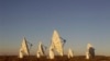 Radio telescopes like these near Carnarvon, South Africa are used to study radio signals from throughout the universe.