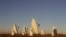 Radio telescopes like these near Carnarvon, South Africa are used to study radio signals from throughout the universe.