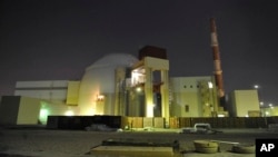 FILE - The reactor building of Iran's Bushehr Nuclear Power Plant is seen, just outside the port city of Bushehr, 1245 kilometers (750 miles) south of the capital, Tehran.