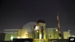 FILE - The reactor building of Iran's Bushehr Nuclear Power Plant is seen, just outside the port city of Bushehr 750 miles (1245 kilometers) south of the capital Tehran.
