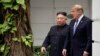 Lãnh tụ Triều Tiên Kim Jong Un và Tổng thống Mỹ Donald Trump gặp nhau tại Hà Nội ngày 28/2/2019.