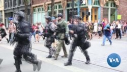 Far-right, Antifa Face Off in Oregon City, Vow to Return