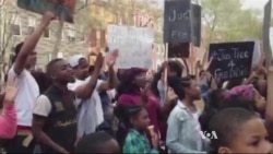 Baltimore Residents Demand Answers After Detainee's Death