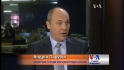 Парубій привіз у Вашингтон перелік зброї. Відео