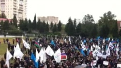 Milli Şuranın mitinqi başladı