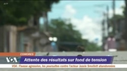 Attente des résultats sur fond de tension