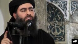 Le chef du groupe d'Etat islamique, Abu Bakr al-Baghdadi, a publié un nouveau message encourageant ses partisans à poursuivre la lutte pour la ville de Mossoul.