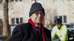 Bijan Kian enters the FBI Washington Field Office in Washington, Dec. 17, 2018.