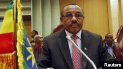 Ethiopia's acting prime minister Hailemariam Desalegn (2011 photo)