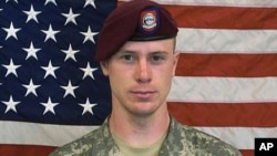 FILE - Sgt. Bowe Bergdahl in an undated image provided by the U.S. Army.