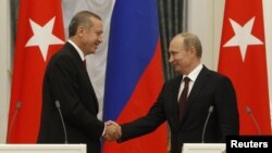  Реджеп Таїп Ердоган Ердоган і Володимир Путін (архівне фото) 