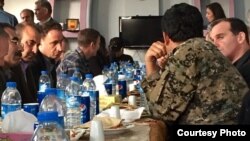 U.S. Presidential Envoy to Anti-Islamic State Coalition Brett McGurk visited Syria during the weekend to meet with local leaders, officials said Feb. 1, 2016. (Brett McGurk/Twitter)