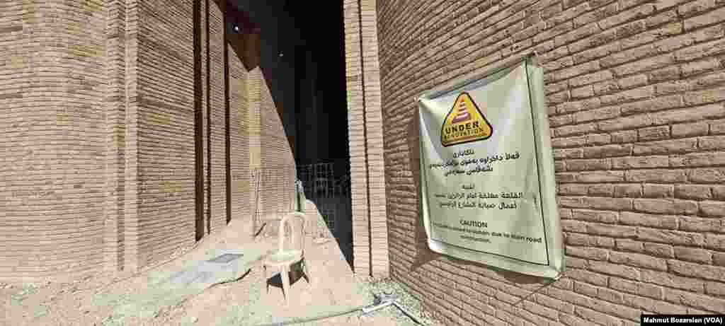 Bir süre ara verilen restorasyon çalışmaları yeniden başlayınca, kale geçici olarak ziyarete kapatıldı.