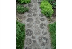This undated photo shows a garden path in South Salem, NY, NY.