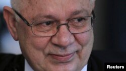 FILE - Justice Teori Zavascki had been reviewing Odebrecht executives' testimony that has been expected to implicate hundreds of politicians in the biggest corruption case in Brazil's history.