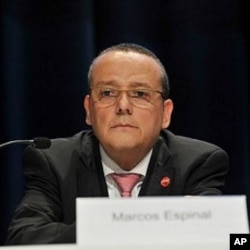 Dr. Marcos Espinal during session on AIDS and TB at International AIDS Conference in Vienna, Austria, 22 Jul 2010