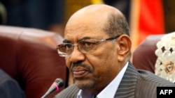FILE - Sudan's President Omar al-Bashir speaks during a one-day summit, Sept. 3, 2013 