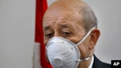 Menteri Luar Negeri Perancis, Jean Yves Le Drian 