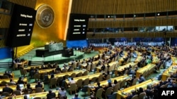 ARHIVA - Sednica Generalne Skupštine Ujedinjenih nacija (Foto: AFP/Charly TRIBALLEAU)