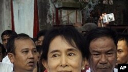 Pro-democracy leader Aung San Suu Kyi (file picture)