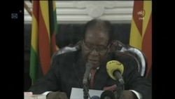 Excerpt of Mugabe Address to Nation