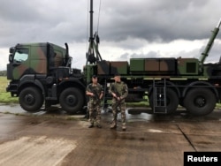 Sweden soldiers attend the Aurora 17 military exercise in Gothenburg, Sweden, Sept. 13, 2017.