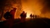 Crews Gain Some Ground in Battling California Wildfire