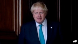 Menteri Luar Negeri Inggris, Boris Johnson (foto: dok).