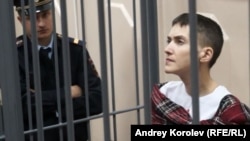 FILE - Nadiya Savchenko is now facing a 23-year prison sentence in Russia and is hailed as a hero in Ukraine.